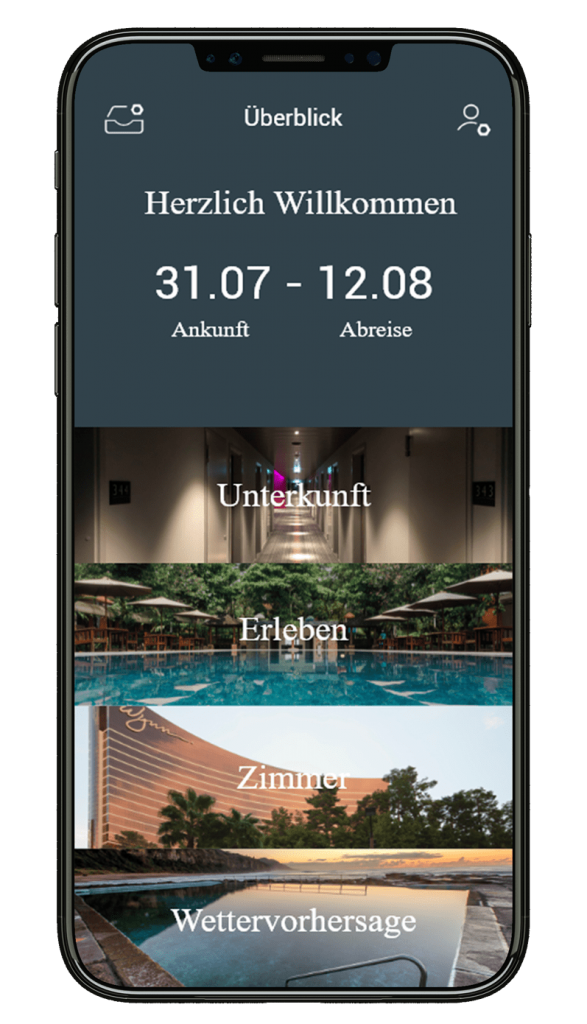 mobile hotel app